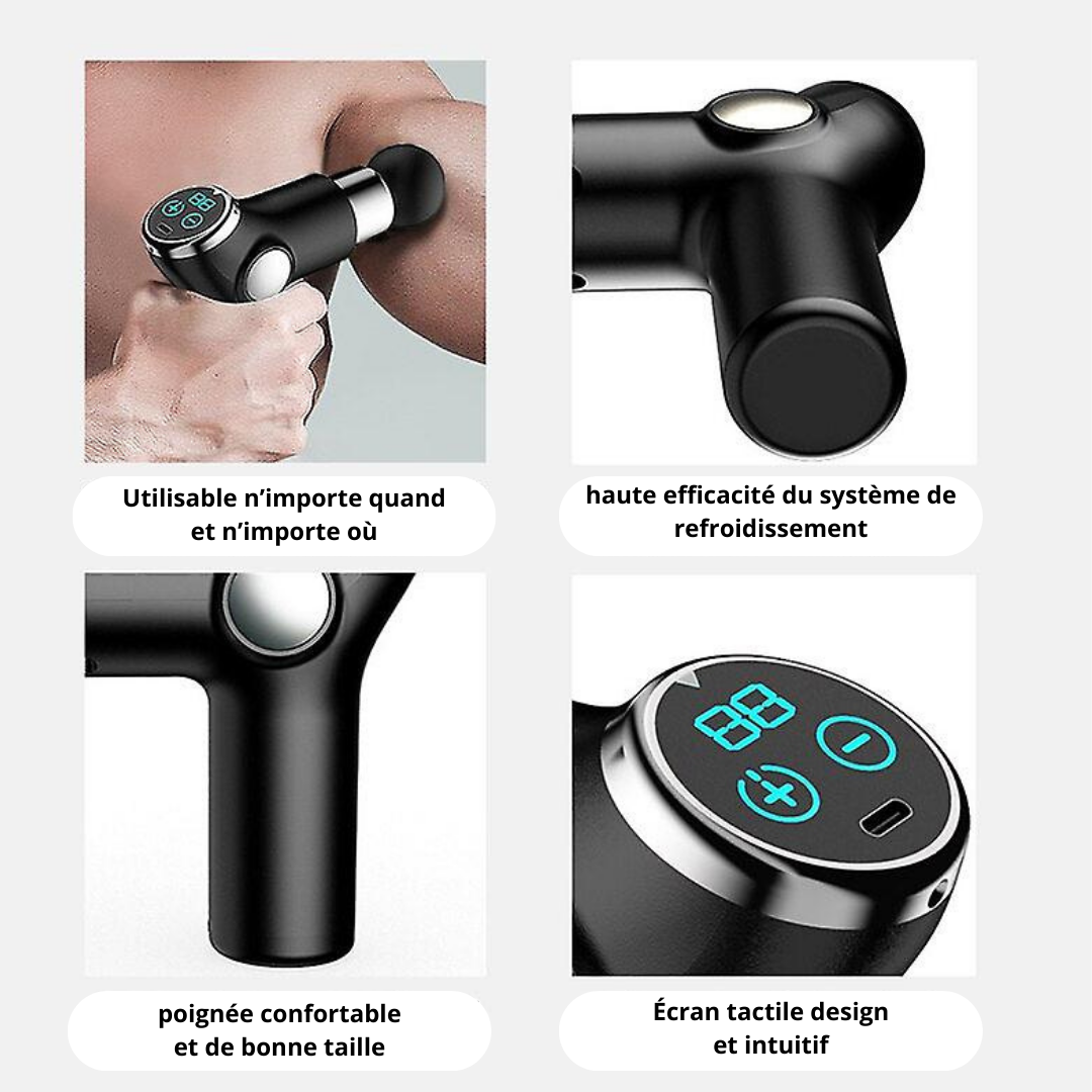 Mini Pistolet de Massage